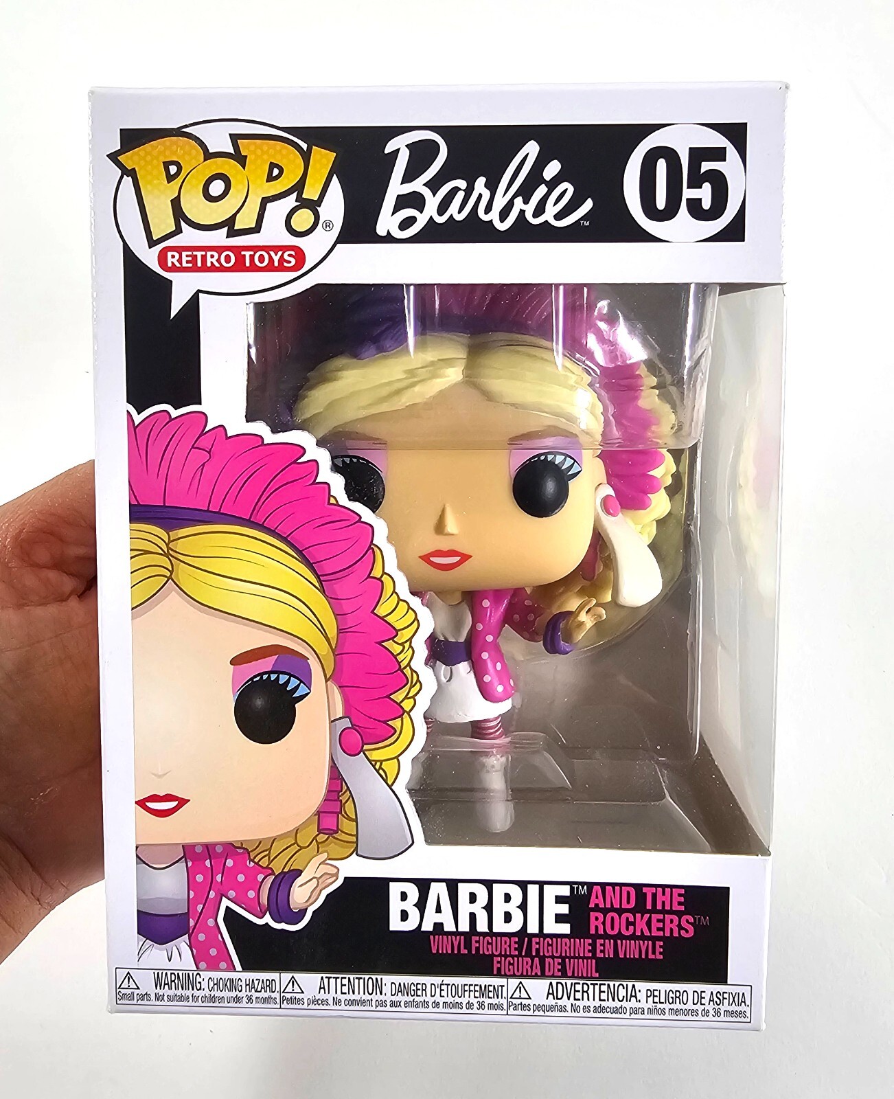 Funko Pop Barbie Y Los Rockers Figura Vinilo 05 Protector Juguetes Retro 2020