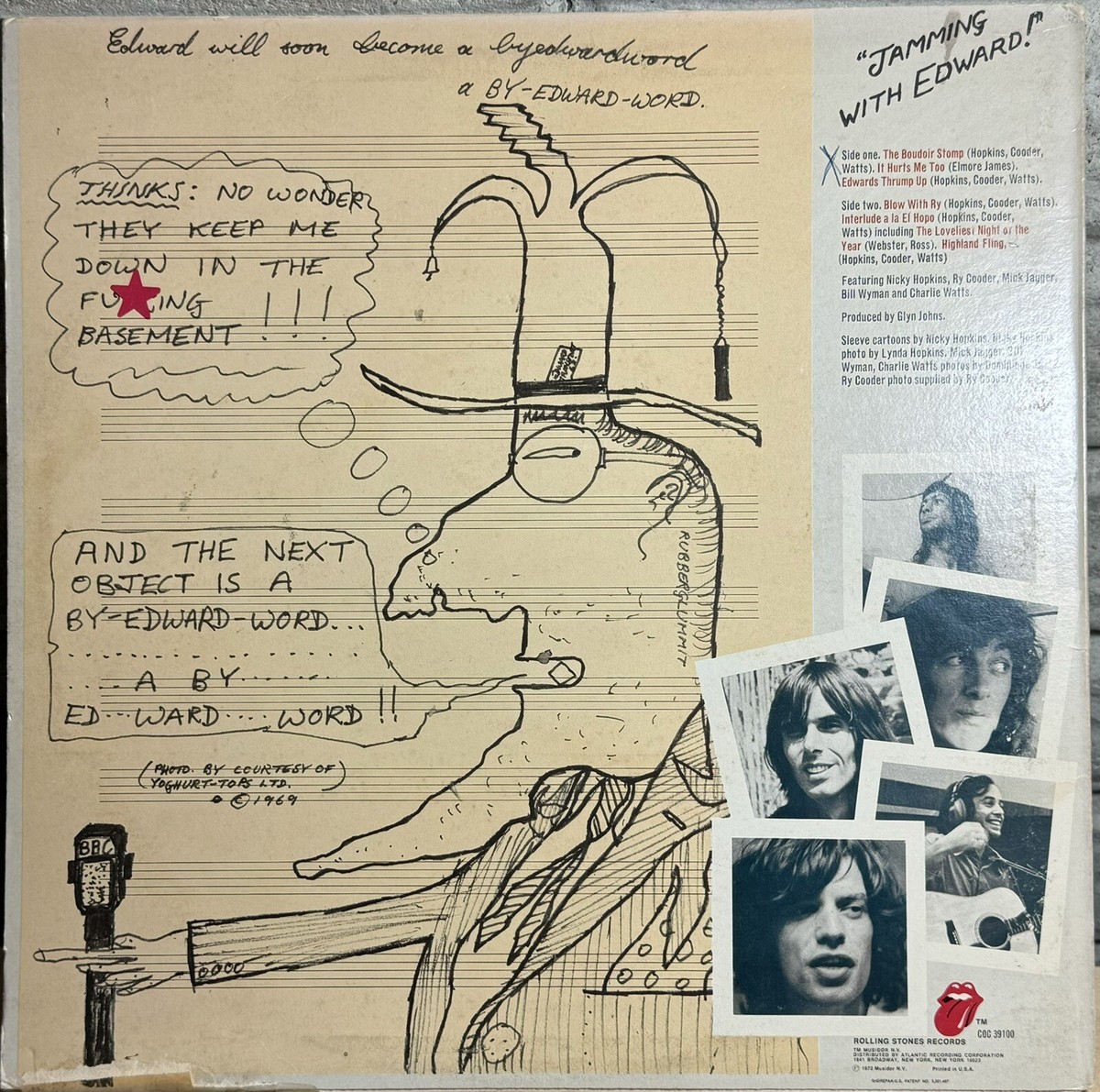 Jamming With Edward Rolling Stones Project COC39100, 1972