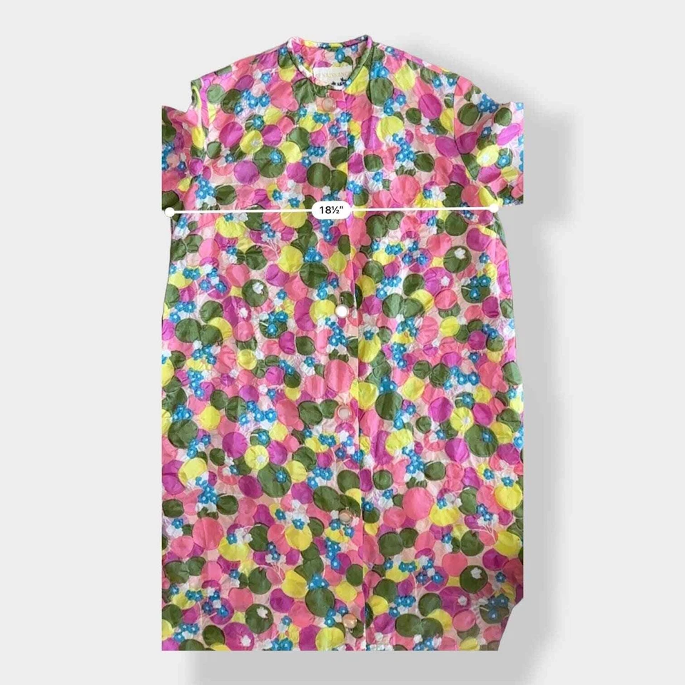 Vestido Renacimiento Vintage Años 60 Union Hecho en EE. UU. Talla M Foto 3 de 4