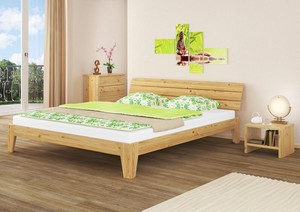 Futon Letto Doppio Legno Massello 180x200 Pino Massiccio (senza ... Futon Letto Doppio Legno Massello 180x200 Pino Massiccio (senza ...