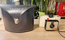 Polaroid Swinger Model 20 Land Camera With Black Case 1964 Vintage Untested