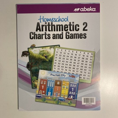 Abeka Arithmetic 2 Charts & Games Unbounded Clean Pages