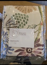 Brand new Ballard Designs Marletta drapery Panels  50x108 