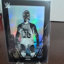 2026 Topps Chrome WWE CM Punk Negative refractor