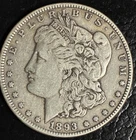 1893 P Morgan Silver Dollar XF Key Date Beautiful 90% Silver