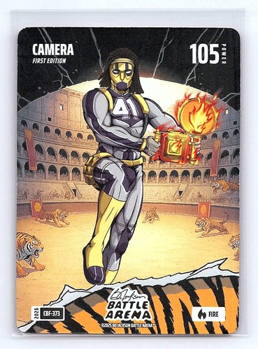 CAMERA (Alvin Kamara) Bo Jackson Battle Arena Colosseum Fire 105 Power *mv