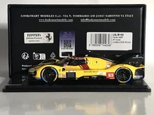 Looksmart LSLM190 Ferrari 499P Orlen AF Corse #83 Winner 24h Le Mans 2025 1:43