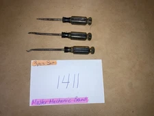 Vintage Master Mechanic 3 Piece Hook & Pick Set