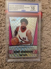 2023 Leaf Metal Special Release  Rookie Pink Wave  RS-53 Scoot Henderson 6/10