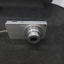 Sony Cyber-shot DSC-W350 14.1MP Digital Camera - TESTED - No Charger