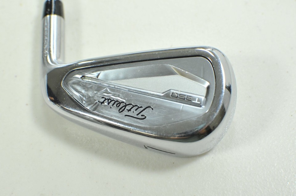 Fers Titleist T350 6-PW Avec Fût AMT Tour Rouge R300 Regular - Occasion Bon état