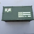 vintage G.I. Joe action figure storage footlocker