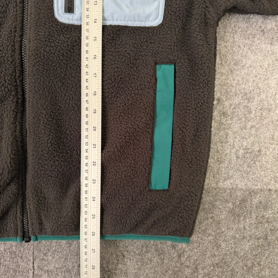 Puma x Ami Alexandre Mattiussi Sherpa Fleece Men’s Jacket Green Black Size M  - Image 4 of 4