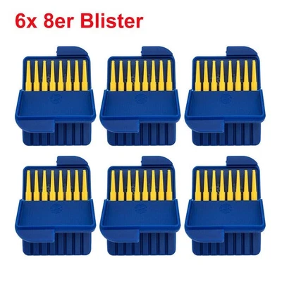 MARKENLOS 6 Stück für Starkey Hear Clear Filter (6x 8er Blister) - Cerumenfilter