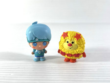 Cheebees Rainbow Brite Micro Figures Lot of 2 Toys Buddy Blue  Canary Yellow