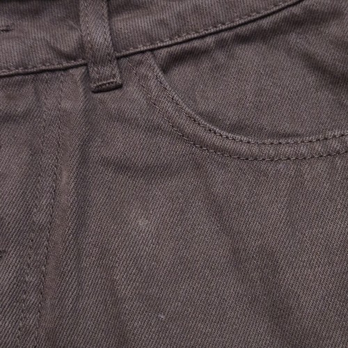 ASOS BROWN DENIM SKIRT 100% COTTON BUTTON FRONT WOMEN'S NWT - Picture 7 of 10