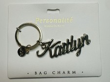 Personalite Marina De Buchi Gold Tone Bag Charm Key Ring Key Chain Kaitlyn