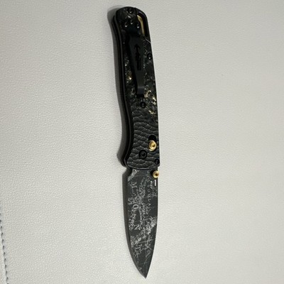 Benchmade ''Last Chance Gulch'' Gold Class Bugout 535BK-251 - Ti / CF - M390 #127