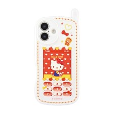 Sanrio Characters iPhone 16 Retro Phone-Style Case, Hello Kitty SANG-459KT