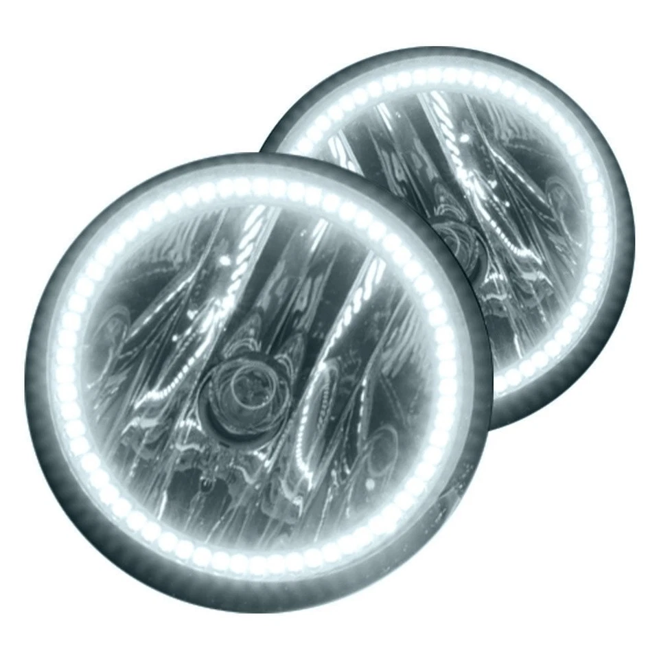 LED Fog Lights Halo Ring Lights White For 2004-2006 Pontiac GTO Foto 2 de 4