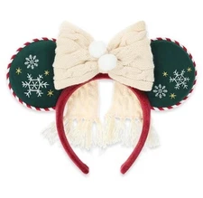 Tokyo Disney Resort Mickey & Friends Minnie Ear Headband Christmas 2025