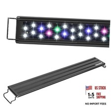 LED Aquarium Light Full Spectrum 17" Light Body with Extendable 18"-24"
