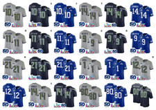 Seahawks Men's Custom All Stitched F.U.S.E. Super Bowl LX Patch Jersey S - 5XL