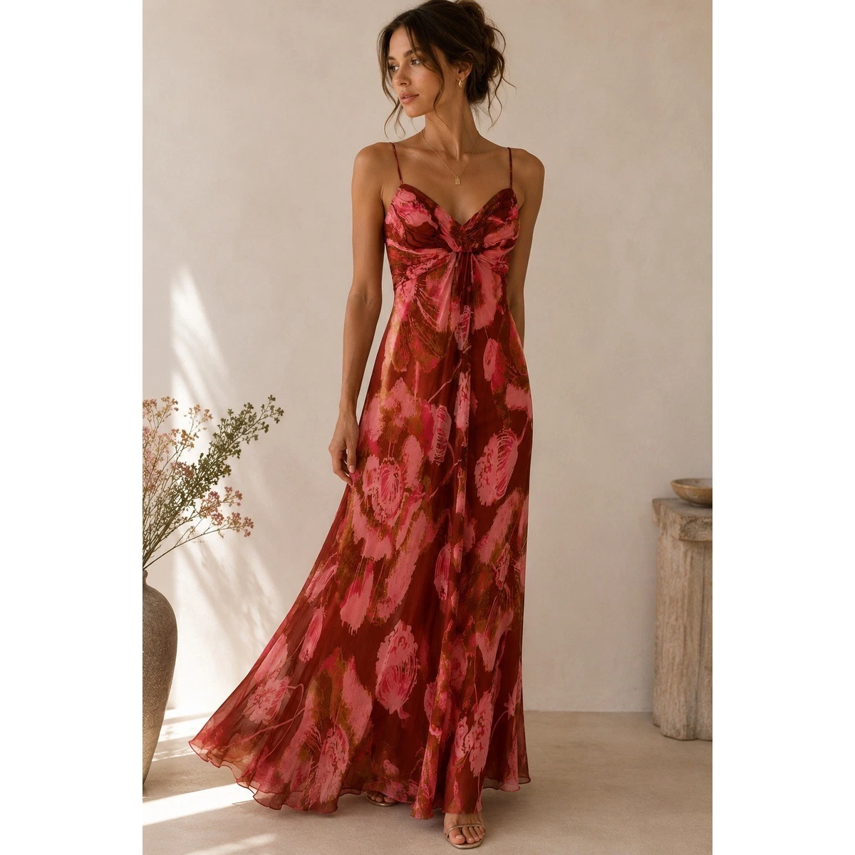 Silk Tropical Dresses for Women for sale | eBay