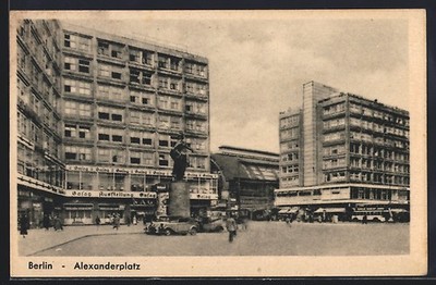 Berlin, Alexanderplatz, Ansichtskarte 