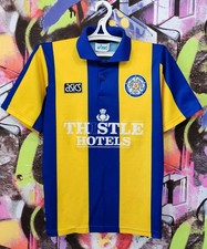 Leeds United 1993 1994 Away Shirt Football Soccer Jersey Asics Men's size XS/S