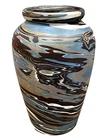 New ListingAntique Arts & Crafts Signed NILOAK Mission Swirl Eagle Art Pottery Vase