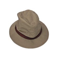 Vintage L.L. Bean Outback Safari Hat Made in USA Small Field Fedora