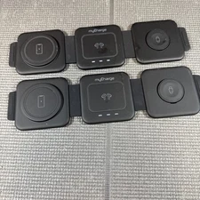 MyCharge Wireless 3 In 1 Portable Magnetic Foldable Charging Station Used Lot~2