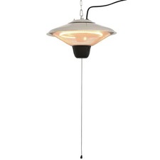 Outsunny Outdoor Heater Ceiling Hanging Light 1500W Pull, Used