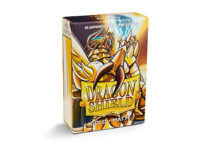 Gold Dragon Shield Japanese Matte 60 Protective Sleeves - Bild 2