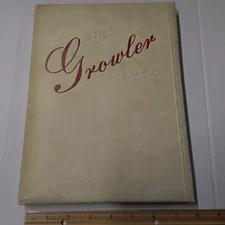 VTG 1950 Thomasville Senior High School Yearbook North Carolina NC Bulldogs