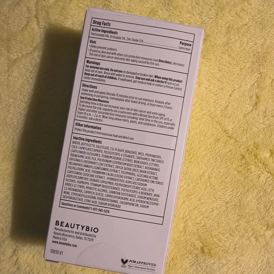 BEAUTYBIO BRONZING BLENDROPS Sunscreen SPF 40 Expiration 05/2026 - Image 2 of 4