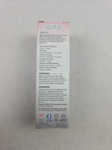 Earth Harbor Obscura Night Repair Konzentrat 1 Oz 30ml NEU IM KARTON volle Größe - Bild 3 von 6