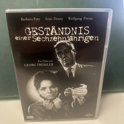 Barbara Frey  Ivan Desny   GESTÄNDNIS einer Sechzehnjährigen    (DVD)  16197