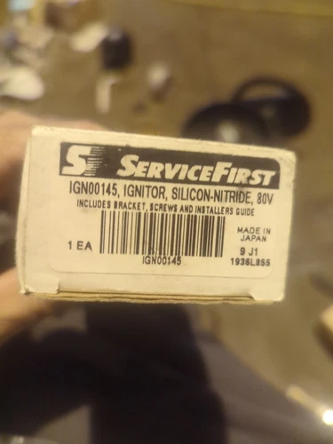 ServiceFirst IGN00145 Ignitor Silicon-Nitride 80V - NEW with bracket & screws