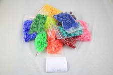 Taubenringe 10 mm Fußring Taub Clipsringe Tauchringe Fingerring Hühner 100 Stück