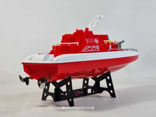 RC Water Spray Speed Boat H160 - 20KM/H Fire Rescue Toy for Kids - Picture 12 of 20