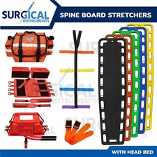 18'' EMT Backboard Spine Board Stretcher Immobilization Kit Free EMT Trauma Bag