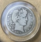 1915 S Barber Quarter (B276)