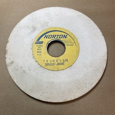 NORTON 7  X 1/4 X 1-1/4 Grinding Wheel. 38A100-J8VBE.