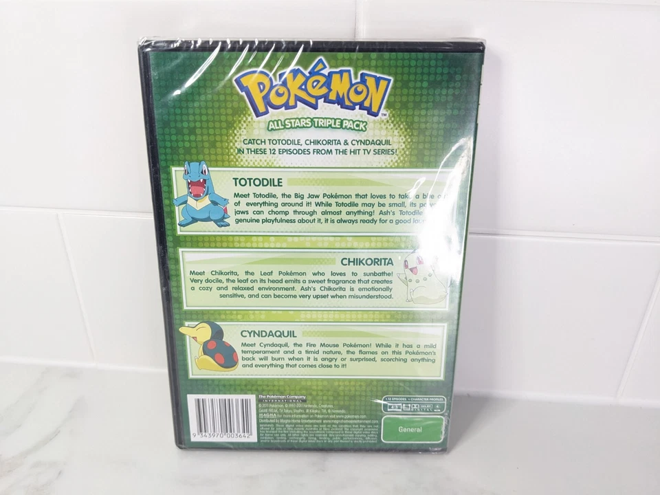 Pokemon All Stars Triple Pack DVD R4 Animated Kids Movie Collection FAST POST - Image 2 of 2