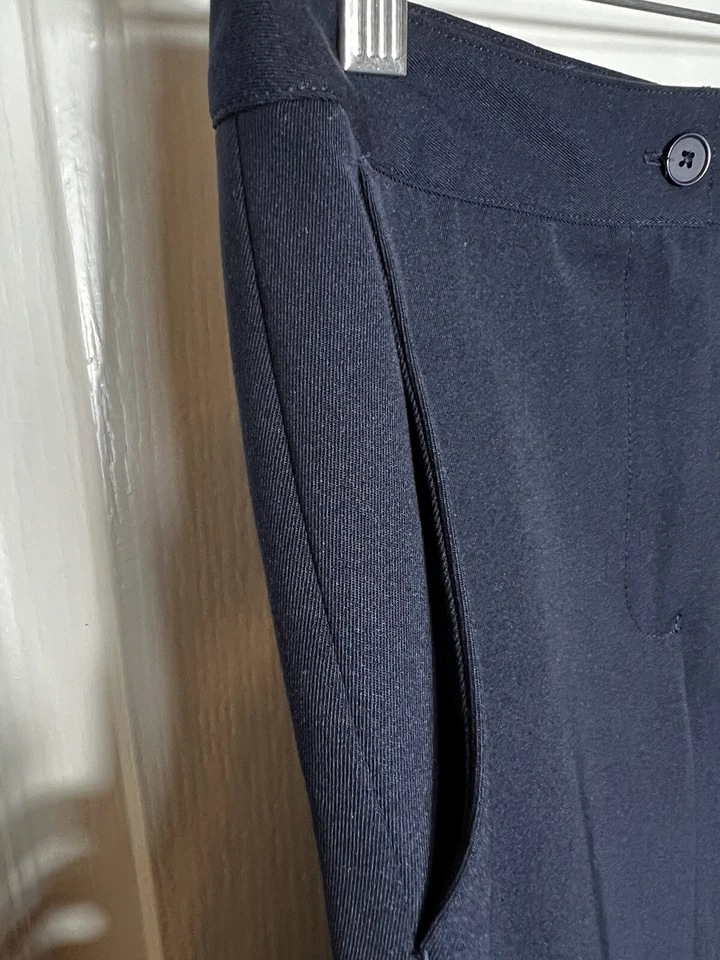 Shorts/capris feminino Ep Pro Golf azul marinho escuro/preto tamanho 4 - Imagem 4 de 4