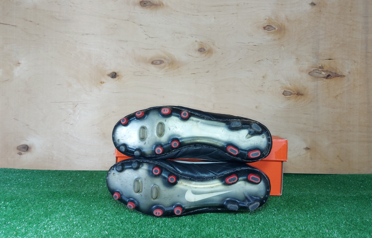 Nike Tiempo Legend IV FG 454316 018 Black boots Cleats mens