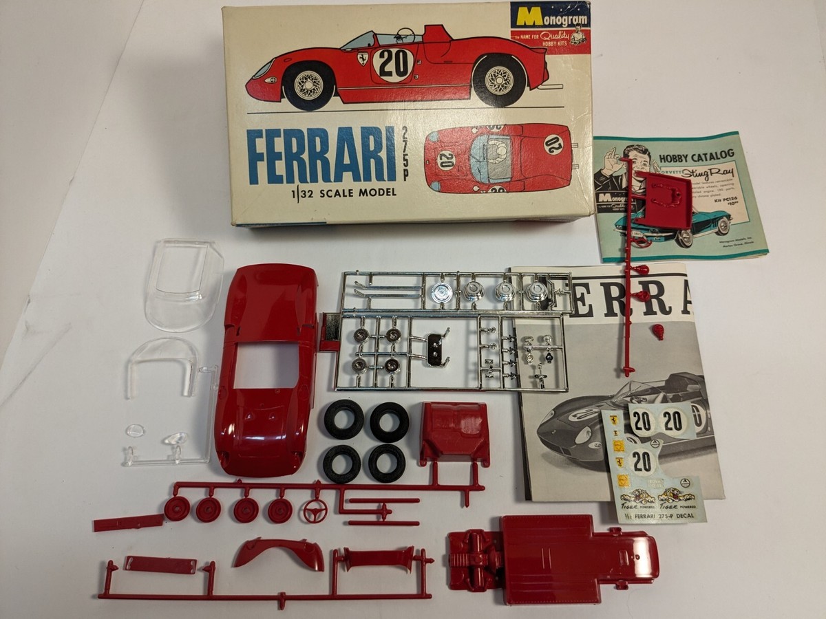 Monogram 1/24 FERRARI 275P ボディーキット＆シャーシ