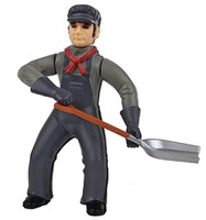 Bachmann - Fireman With Shovel Figure Bachmann - Fireman With Shovel Figure